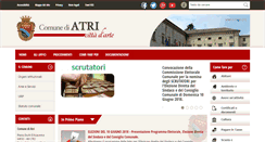 Desktop Screenshot of comune.atri.te.it